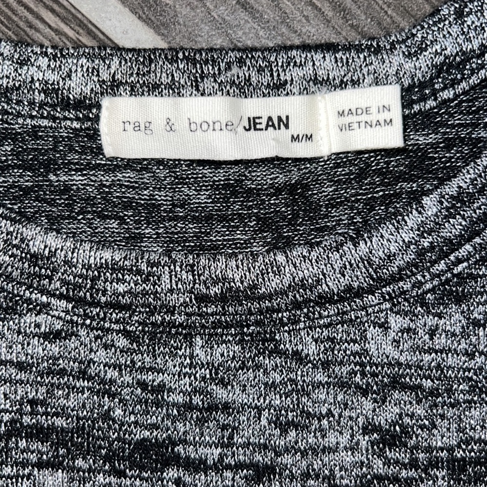 Rag & Bone Jean Cold Shoulder Knit M - Picture 3 of 3